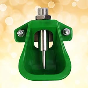 Yardwe Abbeveratoio Automatico per maiali capre Cavalli bovini Pecore Mucche Bestiame Animali pollame (Verde)