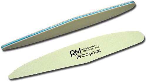 Ergonimic Wing Nail File 120/180 Grit Pack of 10 White