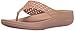 FitFlop Women's Ringer Welljelly Flip Flop, Nude, 8 M US