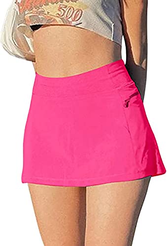 Meladyan Women Sexy Micro Skirt Lining Shorts