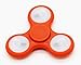 PrimeTrendz TM LED Light Fidget Spinner with Switch Plastic EDC Hand Spinner For Autism and ADHD Relief Focus Anxiety Stress Toys Gift (Orange)