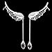 Winnerbeen Women Earrings,New Fashion Gothic Punk Temptation Metal Dragon Bite Ear Cuff Wrap Clip Earring