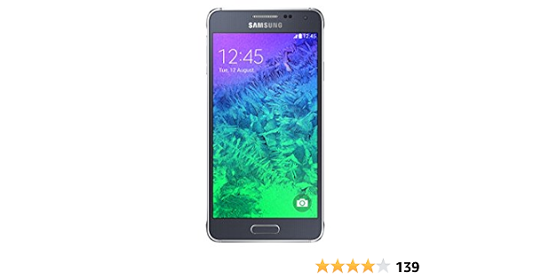 Amazon.com: Samsung Galaxy Alpha G850F 32GB Unlocked GSM 4G LTE Octa-Core  Smartphone - Charcoal Black : Cell Phones \u0026 Accessories