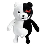 25cm Dangan Ronpa Super Danganronpa 2 Mono Kuma Black&White Bear Plush Doll Toy by HiRudolph