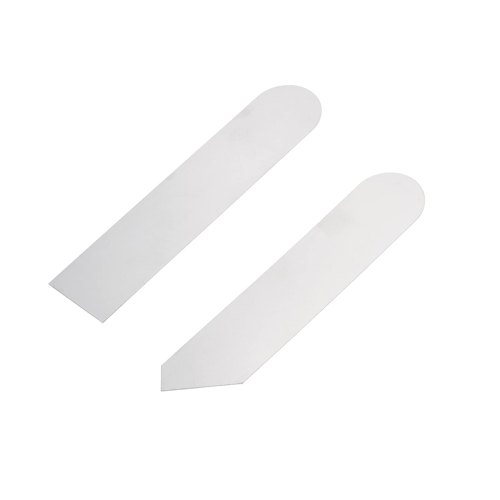 PATIKIL Flat Curved Spudger Kit Pry Blade Professional Stainless Steel Metal 0.3mm Ultra Thin Pry Opening Tool for Mobile Phone Repair