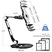 suptek Aluminum Tablet Desk Stand for iPad, iPhone, Samsung, Asus and More 4.7-11 inch Devices, 360° Flexible Cell Phone Holder Mount, Good for Bed, Kitchen, Office (YF208D)