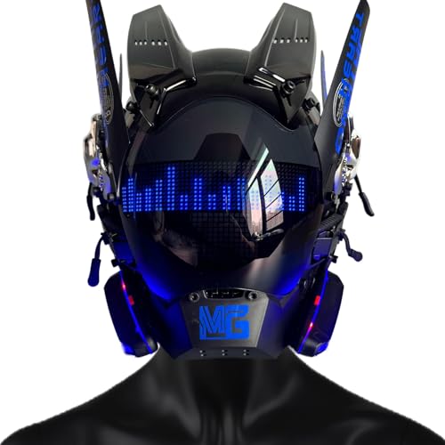 JOIN DAN Cyberpunk Futuristische Maske Gothic Science Fiction Maske für Erwachsene Helm Party