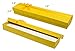 Novel Box® Cardboard Jewelry Bracelet Gift Boxes with Rosebug Bows in Assorted Colors 7.8X1.6X0.8 (Pack of 12) + NB Cleaning Cloth