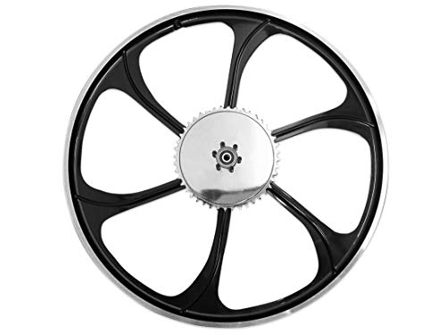 BBR Tuning 26 Inch Heavy Duty Motorized Bike Mag Wheel Set (Black)