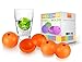 Korlon 3 Pack Silicone Ice Cube Trays with Lid - Easy Release Ice Cube Mold Containers - Silicone Ice Cube Maker for Cocktail Whiskey, 21 Shaped Cubes Each with Cover