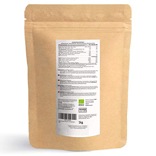 Biologisch Cacaopoeder 1 Kg. Bio, Natuurlijk en Zuiver. Geproduceerd in Peru van de Boom Theobroma Cacao. Bron van… - Afbeelding 4