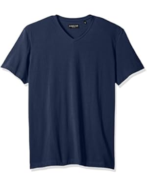 Men's Cotton Spandex V-Neck