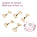 Magnetic Nail Tip Oval Crystal Practice Stand Base Alloy Holder Nail Art Display Stand