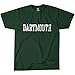 Barnesmith Dartmouth College Big Green Short Sleeve Adult Unisex T-Shirt, Classic, Hunter Green, Small