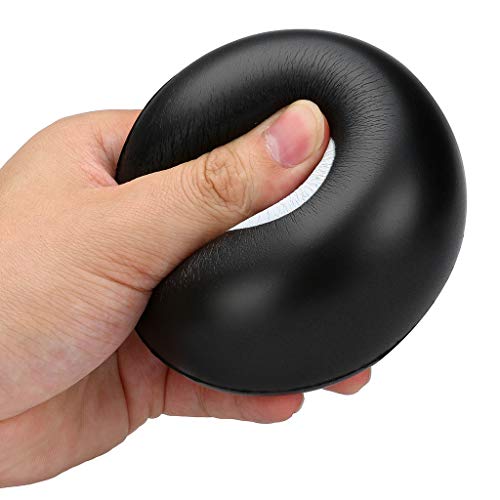 Mikilon Pack of 2 Squishies Slow Rising | Billiard Ball Number 8 Squishies Jumbo Scented | Stress Reliever Mega Squishies | Anxiety Relief Squishy Toys for Boys, Girls, Kids and Adults (Black)