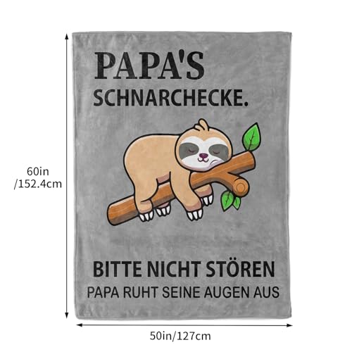 KAAYEE Father's Day Gift, Cuddly Blanket, Father's Day Gift for Dad, Dad Gift for Father's Day, Birthday, Valentine's Day, Birthday Gift, Easter Gift for Dad
