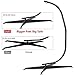 Heavy Duty Swing Chair Stand,Hammock C Stand-Bigger Base, Black(Stand Only)