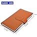 Sunmns Wallet PU Leather Photo Album Compatible with Instax Mini Instant Film (Brown)