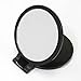ヤマムラ Yamamura YL-10 Double Sided Compact Mirror with 10x Magnification, Black, Mirror/Flat Φ3.0 inches (77 mm)