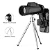 eiAmz Monocular, 10X50 HD Monocular Telescope with Phone Clip and Tripod, Waterproof Phone Telescope Low Light Night Vision, Bird Watching,Wildlife,Traveling,Concert,Sports Game,Gifts for Adults