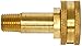 Anderson Metals 07420-1206 Brass Garden Hose Fitting, Swivel, 3/4