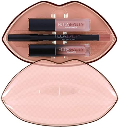 huda beauty demi matte lipstick set