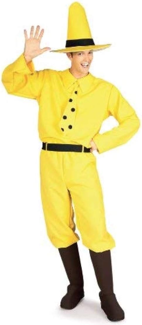 Rubie's Curious George Man In The Hat, Yellow, One Size: Clothing