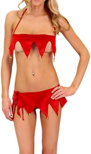 Honestyi Women Lingerie Set Christmas Fashion Women Sexy Muslin Underwear Spice Suit Temptation Underwear - Polyester