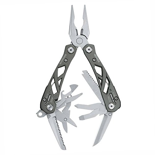 Gerber 01471 Suspension Butterfly Opening Multi-Plier, with Sheath