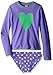 Osh Kosh Girls' Long Sleeve Rash Guard Set