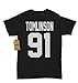 Expression Tees Tomlinson '91 Birth Year Directioner Womens T-shirt