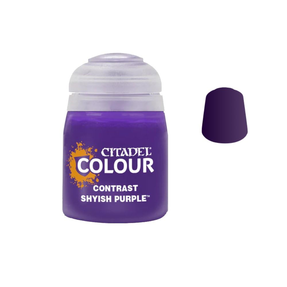 Games Workshop Citadel Shyish Purple Paint - Wh Colour - Contrast Model Paint - 18ml