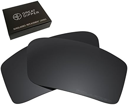 GD Replacement Lenses for Oakley Gascan Anti Scratch Polarized 100% UV Protection Black