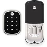 Yale Assure Lock SL with Z-Wave Plus - Key Free Door Lock with Touchscreen Keypad - Works with SmartThings, Wink and More (YRD256ZW2619) in Satin Nickel