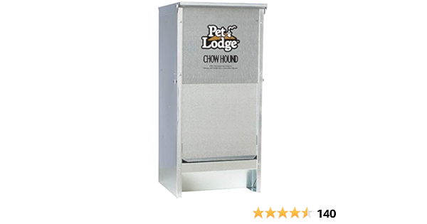 50 pound dog feeder