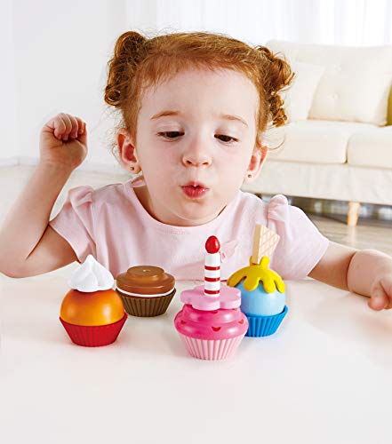Hape E3157 - Cupcakes, Küchenspielzeug, Bunt – Bild 4