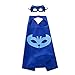 6 Sets Kids Masks Capes Superhero Costume Birthday Party Supplies for Girls Boys