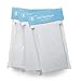 Classic White Vomit/Barf Bags - Travel Motion & Morning Sickness Bags (25/Pk)