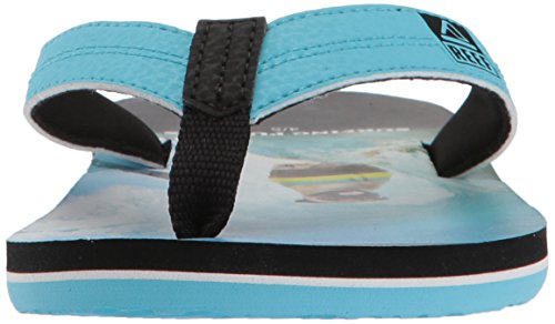 Reef Boys' Grom Photos Sandal, Surfing Pug, 3-4 Medium US Toddler