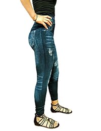 Yacht & Smith Leggings Denim Jeggings para dama, talla única