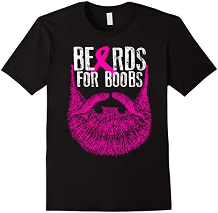 Mens BEARDS FOR BOOBS SHIRT 3XL Black