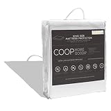 Ultra Luxe Bamboo derived Viscose Rayon Mattress Pad Protector Cover by Coop Home Goods - Cooling Waterproof Hypoallergenic Topper - King - White
