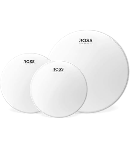Pack Peaux De Batterie Evans UV1 Rock - Toms 10-12-16 Pouces + Caisse Claire 14" - Revêtement Durable