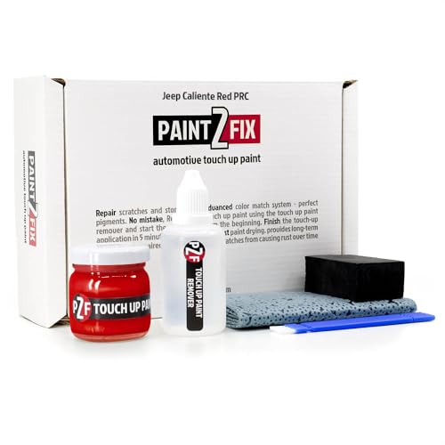 PRC Caliente Red Touch Up Paint Kit for Jeep
