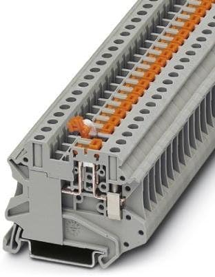 DIN Rail Terminal Blocks UT 4-MT KNIFE DISCON TERM BK (1 piece)