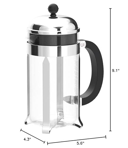 Bodum 34oz Chambord French Press Coffee Maker, High-Heat - Main Image