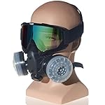 HXMY-Anti-Dust-Paint-Respirator-Reusable-Face-Mask-Goggles-Set