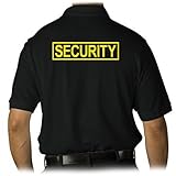 Gs-eagle Men's Security Guard Graphic Polo T-Shirt
