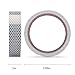 STARREY Flexible Reflective Tape White Silver 1 Inch X 15 Feet High Intensity Grade DOT-C2 Safety Tape Waterproof Conspicuity Trailer Reflector