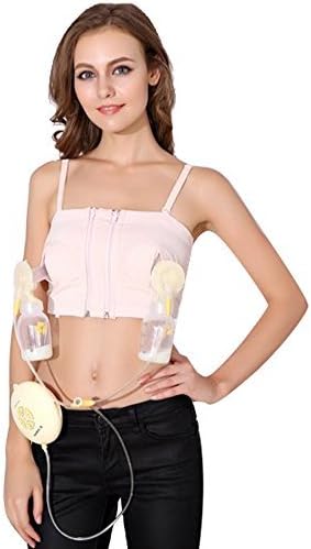 GreatMe Women Hands-free Breastpump Bra Pumping Medela Bra ,Size M (Includes XS/S/M), Size L(Includes L/XL/XXL) by GreatMe